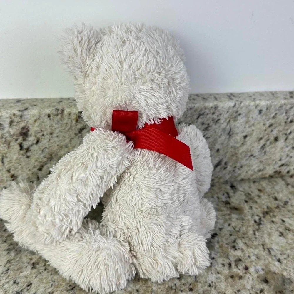 Hallmark Christmas Bear Stuffy Adorable Plush with Scarf